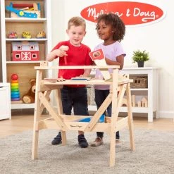 Best reviews of 🤩 Melissa & Doug® Wooden Project Workbench 👏 -Fabriano Sales Store D519820S 6