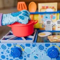 Best Pirce 🥰 Melissa & Doug® Blues Clues & You Wooden Cooking Play Set 👏 -Fabriano Sales Store D519822S 4