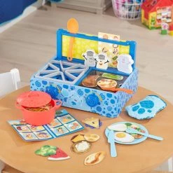 Best Pirce 🥰 Melissa & Doug® Blues Clues & You Wooden Cooking Play Set 👏 -Fabriano Sales Store D519822S 5