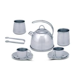 New 😉 Melissa & Doug® Metal Tea Set 🎉 -Fabriano Sales Store D519832S 3