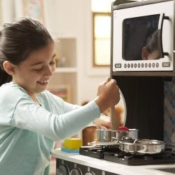 Budget 🌟 Melissa & Doug® Charcoal Chef's Kitchen 😀 -Fabriano Sales Store D519837S 2