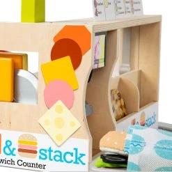 Best deal 👍 Melissa & Doug® Slice & Stack Sandwich Counter ❤️ -Fabriano Sales Store D519840S 3