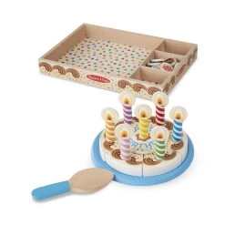 New 🎁 Melissa & Doug® 🥳 Birthday Cake Set 🎁 -Fabriano Sales Store D519843S 4