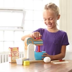 Budget 🔔 Melissa & Doug® Wooden Make-A-Cake Mixer Set 👏 -Fabriano Sales Store D519845S 2