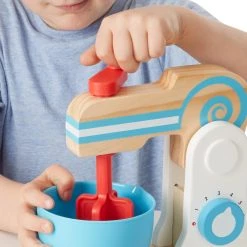 Budget 🔔 Melissa & Doug® Wooden Make-A-Cake Mixer Set 👏 -Fabriano Sales Store D519845S 4
