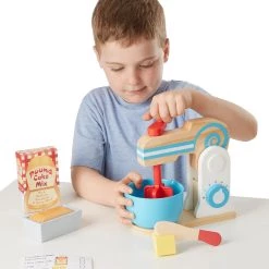 Budget 🔔 Melissa & Doug® Wooden Make-A-Cake Mixer Set 👏 -Fabriano Sales Store D519845S 7