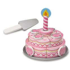 Buy 🔔 Melissa & Doug® Triple-Layer Party Cake 🎉 -Fabriano Sales Store D519854S 7