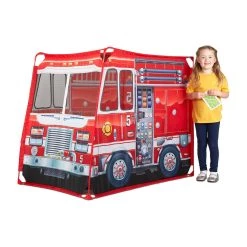 Deals 👏 Melissa & Doug® Fire Truck Play Tent 🤩 -Fabriano Sales Store D519872S 8
