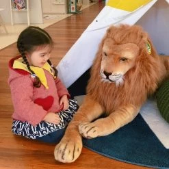 Discount 🎁 Melissa & Doug® Lion Stuffed Animal 👍 -Fabriano Sales Store D519948S 6