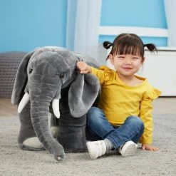 Cheapest 🔥 Melissa & Doug® Elephant Stuffed Animal 🥰 -Fabriano Sales Store D519960S 2