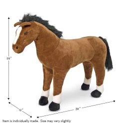 Hot Sale 𧨠Melissa & Doug® Horse Stuffed Animal π 11 Hot Sale 𧨠Melissa & Doug® Horse Stuffed Animal π -Fabriano Sales Store D519967S 3