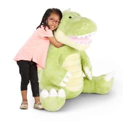 Outlet 🧨 Melissa & Doug® Gentle Jumbo Dinosaur Stuffed Animal 💯 -Fabriano Sales Store D519976S 1