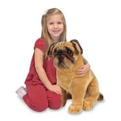 Cheapest 😍 Melissa & Doug® Pug Plush 🥰 -Fabriano Sales Store D519987S 3