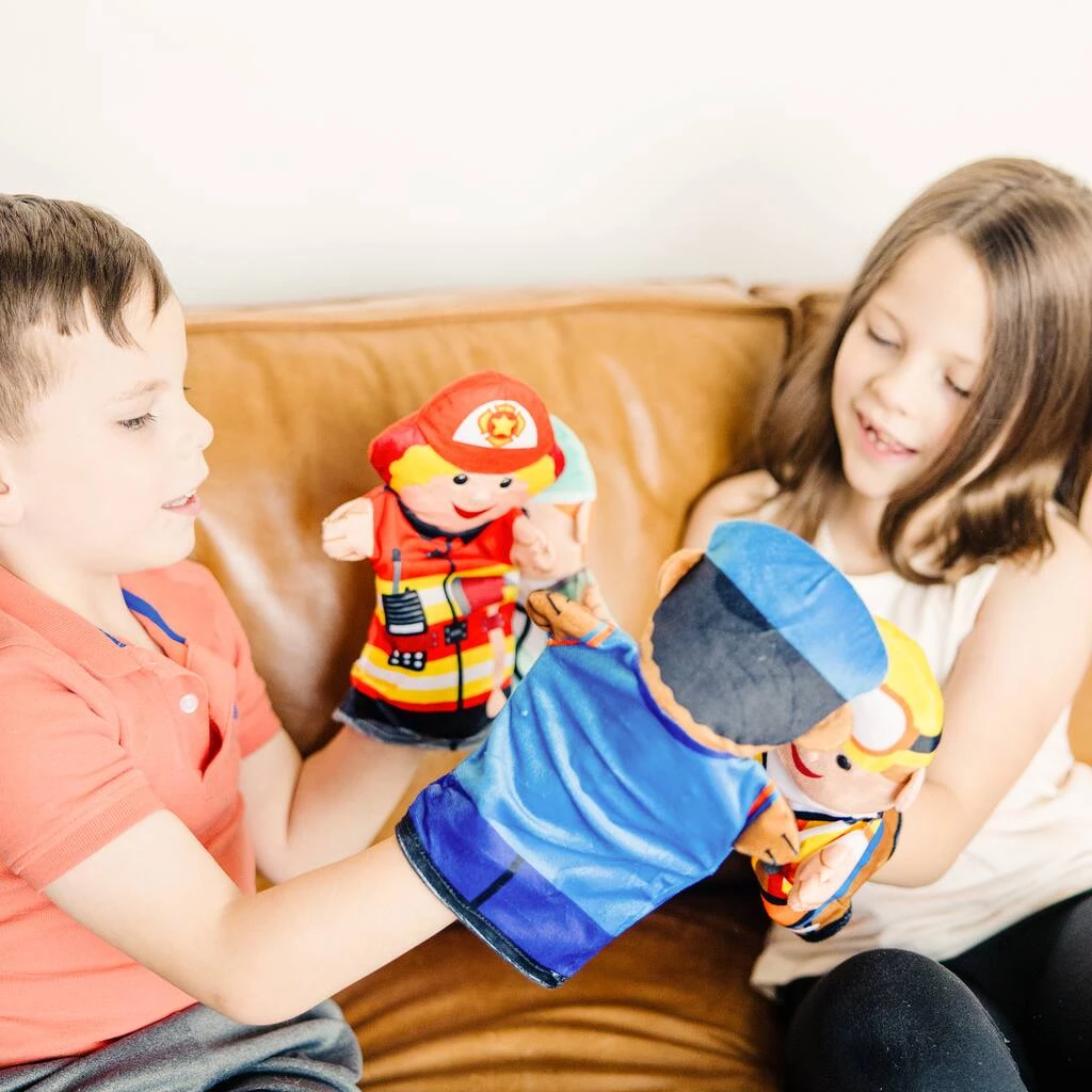 New β€οΈ Melissa & Doug® Jolly Helpers Hand Puppets Set π 7 New β€οΈ Melissa & Doug® Jolly Helpers Hand Puppets Set π - Image 5