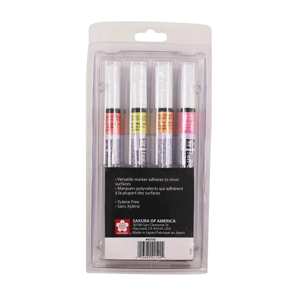Budget ❤️ Sakura® Pentouch™ Fluorescent Paint Marker Set, Fine ⌛ 4 Budget ❤️ Sakura® Pentouch™ Fluorescent Paint Marker Set, Fine ⌛ - Image 2