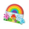 Coupon 😀 Melissa & Doug® Blues Clues & You Wooden Rainbow Stacking Puzzle 💯
