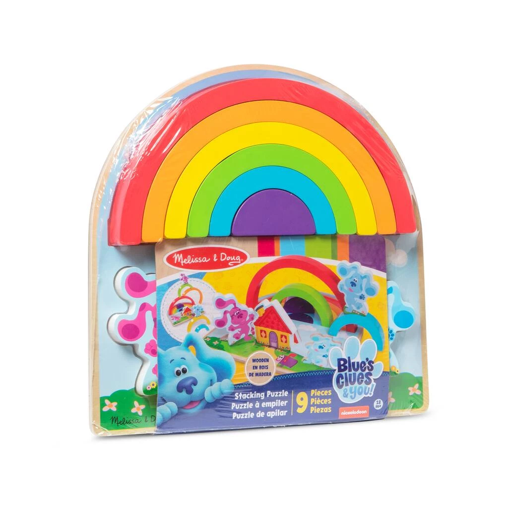 Coupon π Melissa & Doug® Blues Clues & You Wooden Rainbow Stacking Puzzle π― 5 Coupon π Melissa & Doug® Blues Clues & You Wooden Rainbow Stacking Puzzle π― - Image 3