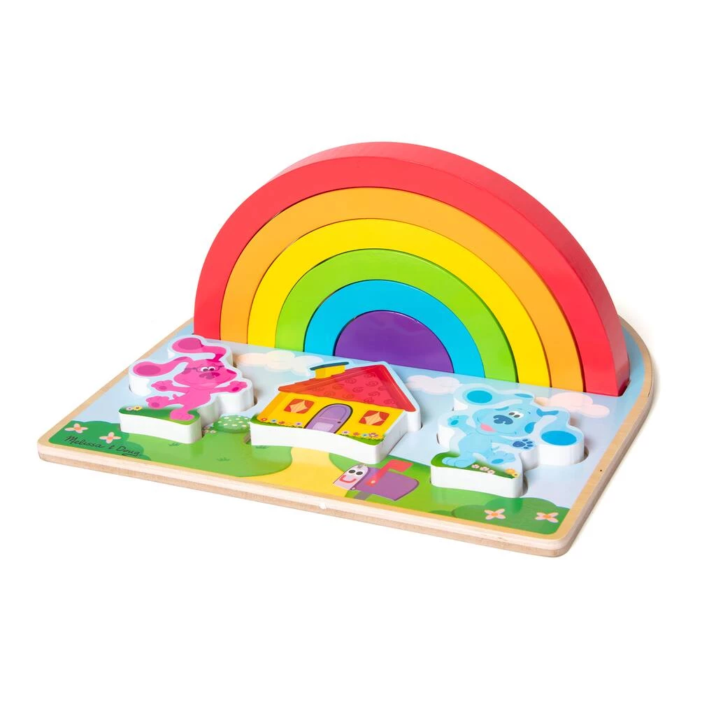 Coupon π Melissa & Doug® Blues Clues & You Wooden Rainbow Stacking Puzzle π― 6 Coupon π Melissa & Doug® Blues Clues & You Wooden Rainbow Stacking Puzzle π― - Image 4