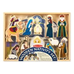 Cheapest 😀 Melissa & Doug® Wooden Nativity Set 💯 -Fabriano Sales Store D577196S 3