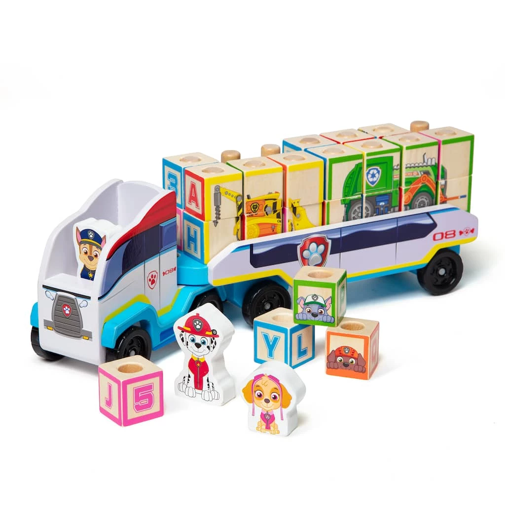New π― Melissa & Doug® Paw Patrol™ Wooden ABC Block Truck π 3 New π― Melissa & Doug® Paw Patrol™ Wooden ABC Block Truck π