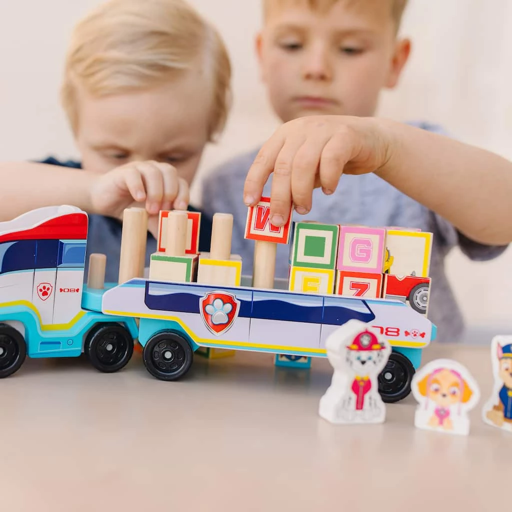 New π― Melissa & Doug® Paw Patrol™ Wooden ABC Block Truck π 4 New π― Melissa & Doug® Paw Patrol™ Wooden ABC Block Truck π - Image 2
