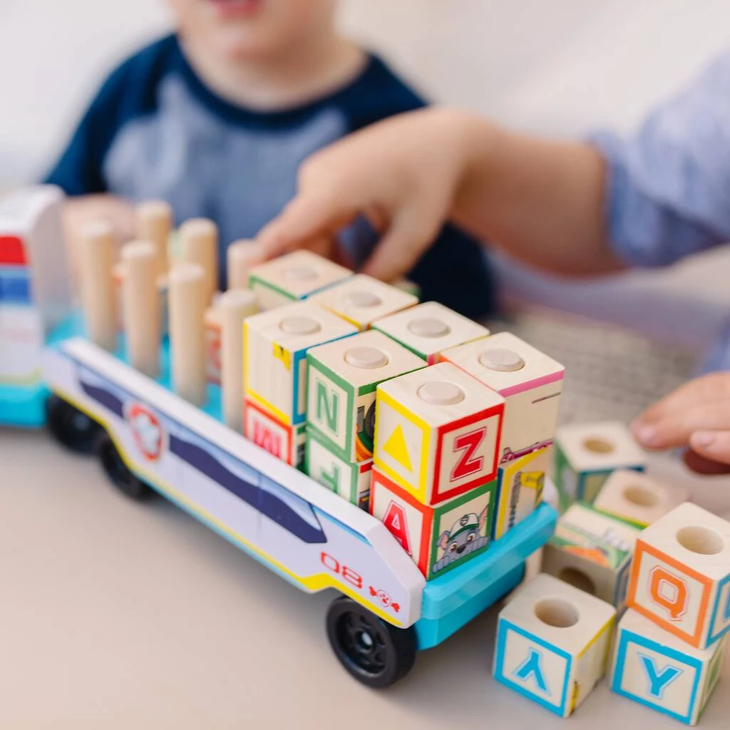 New π― Melissa & Doug® Paw Patrol™ Wooden ABC Block Truck π 8 New π― Melissa & Doug® Paw Patrol™ Wooden ABC Block Truck π - Image 6