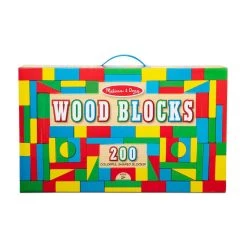 Best deal 👍 Melissa & Doug® 200 Wood Blocks Set 🧨 -Fabriano Sales Store D577211S 6