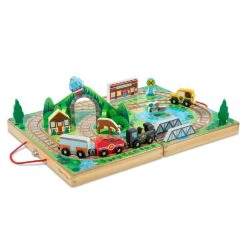 Wholesale π Melissa & Doug® Take-Along Railroad π€©
