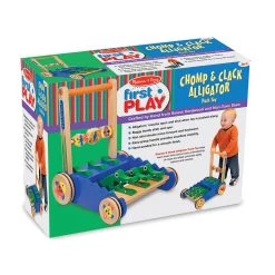 Outlet 😀 Melissa & Doug® Chomp & Clack Alligator Push Toy 😀 -Fabriano Sales Store D577220S 3