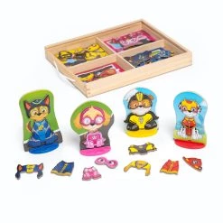 Buy ✔️ Melissa & Doug® PAW Patrol Wooden Magnetic Pretend Play Set 🧨
