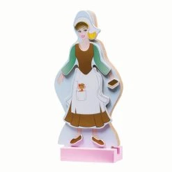 New 🔥 Melissa & Doug® Disney® Princesses Wooden Magnetic 👗 Dress Up Doll Set ✔️ -Fabriano Sales Store D577232S 4