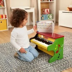 Cheapest 💯 Melissa & Doug® Learn-to-Play Multicolor Piano ⭐ -Fabriano Sales Store D577235S 3