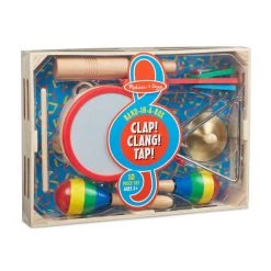 New 🧨 Melissa & Doug® Band-in-a-Box Clap! Clang! Tap! 🛒 -Fabriano Sales Store D577237S 5