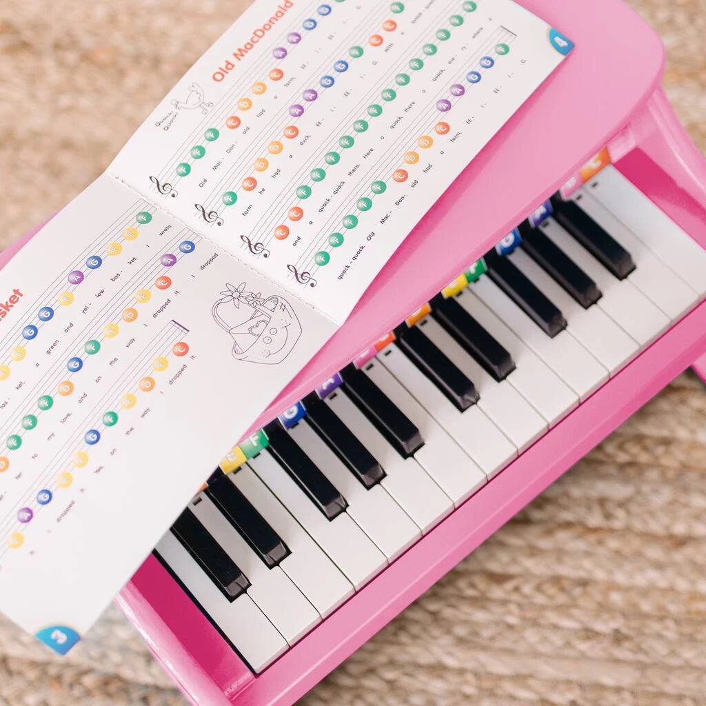 Brand new π Melissa & Doug® Learn-to-Play Pink Piano π₯ 6 Brand new π Melissa & Doug® Learn-to-Play Pink Piano π₯ - Image 4
