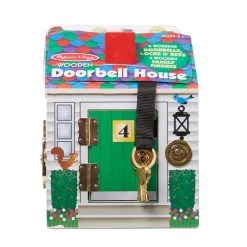 Best Pirce ⌛ Melissa & Doug® Wooden Doorbell House ⌛ 13 Best Pirce ⌛ Melissa & Doug® Wooden Doorbell House ⌛ -Fabriano Sales Store D577243S 3