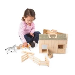 Cheapest ✔️ Melissa & Doug® Fold & Go Stable Set 😍 -Fabriano Sales Store D577250S 8