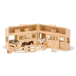 Cheapest ✔️ Melissa & Doug® Fold & Go Stable Set 😍 -Fabriano Sales Store D577250S 9