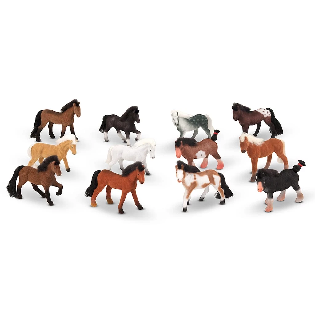 Budget π₯ Melissa & Doug® Pasture Pals Collectible Horses β 3 Budget π₯ Melissa & Doug® Pasture Pals Collectible Horses β