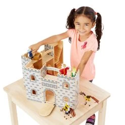 Best Pirce ✔️ Melissa & Doug® Fold & Go Castle 🤩 -Fabriano Sales Store D577254S 3
