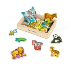 Cheap 😉 Melissa & Doug® Wooden Animal Magnets 🔥