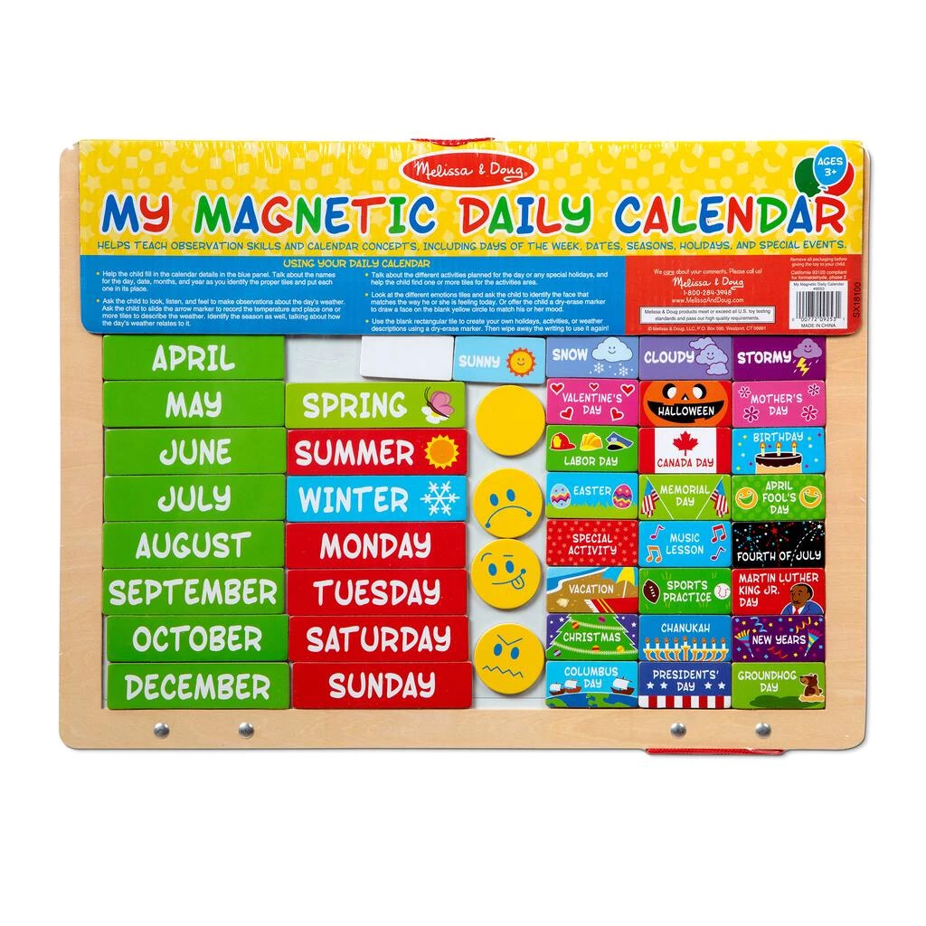 Buy π Melissa & Doug® My First Daily Magnetic Calendar β 4 Buy π Melissa & Doug® My First Daily Magnetic Calendar β - Image 2