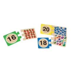 New ✔️ Melissa & Doug® Self-Correcting Number Puzzles 👍 -Fabriano Sales Store D624512S 3