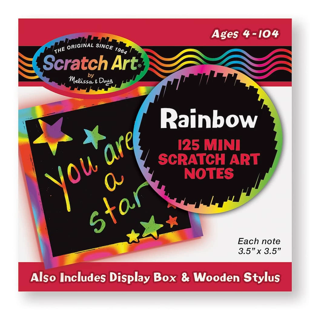 Cheapest π Melissa & Doug® Scratch Art® Box of Rainbow Mini Notes π€© 5 Cheapest π Melissa & Doug® Scratch Art® Box of Rainbow Mini Notes π€© - Image 3