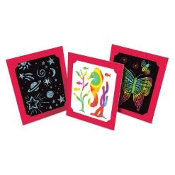 New 🛒 Melissa & Doug® Scratch Art® Deluxe Combo Set ⌛ -Fabriano Sales Store D624517S 3