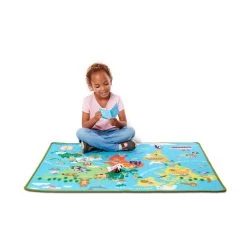 Hot Sale ⌛ Melissa & Doug® Round the World Travel Rug ❤️ -Fabriano Sales Store D624519S 5