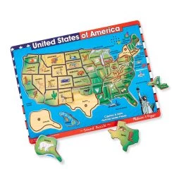 Best deal 😉 Melissa & Doug® United States of America Sound Puzzle 🔥 -Fabriano Sales Store D624524S 5
