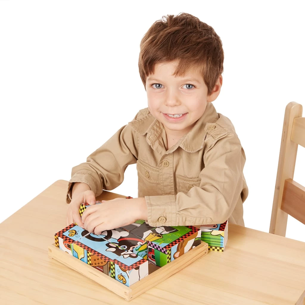 Best reviews of βοΈ Melissa & Doug® Farm 16 Piece Cube Puzzle π― 4 Best reviews of βοΈ Melissa & Doug® Farm 16 Piece Cube Puzzle π― - Image 2