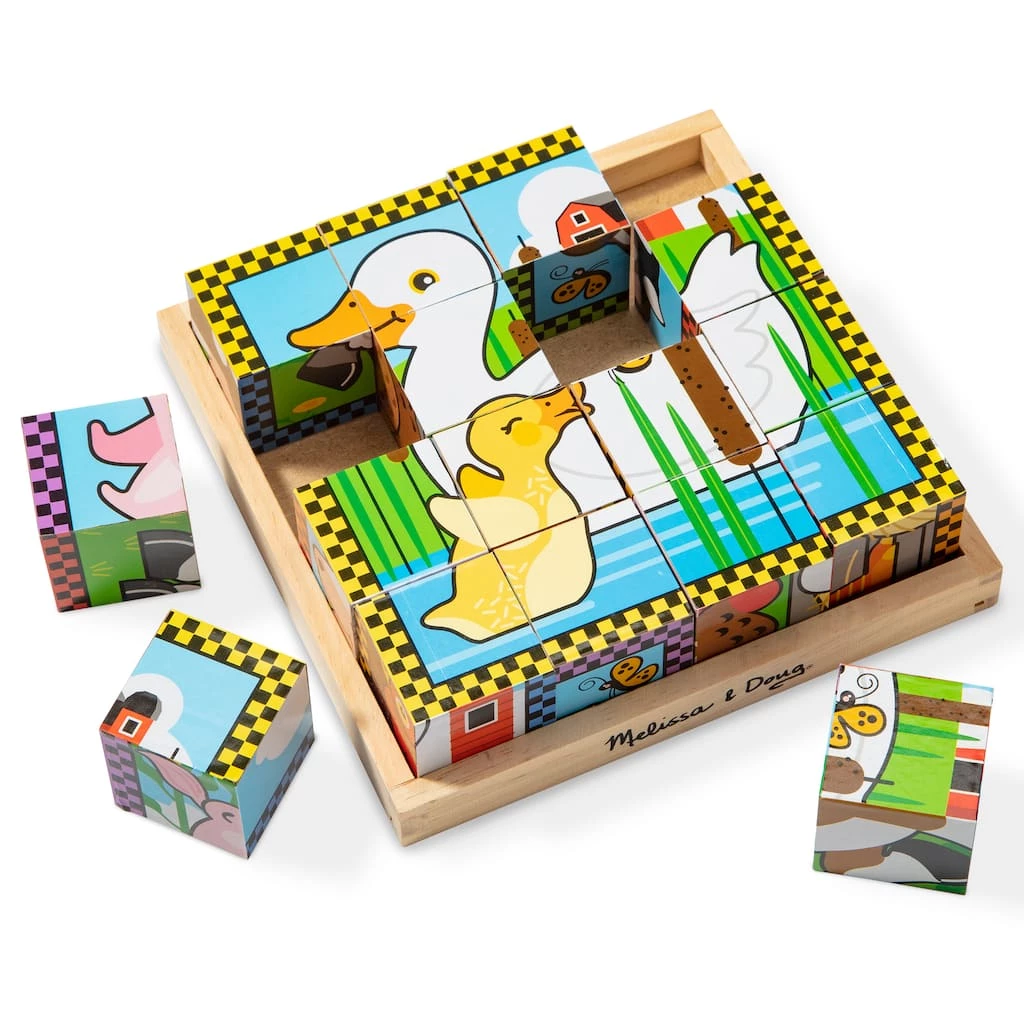 Best reviews of βοΈ Melissa & Doug® Farm 16 Piece Cube Puzzle π― 6 Best reviews of βοΈ Melissa & Doug® Farm 16 Piece Cube Puzzle π― - Image 4