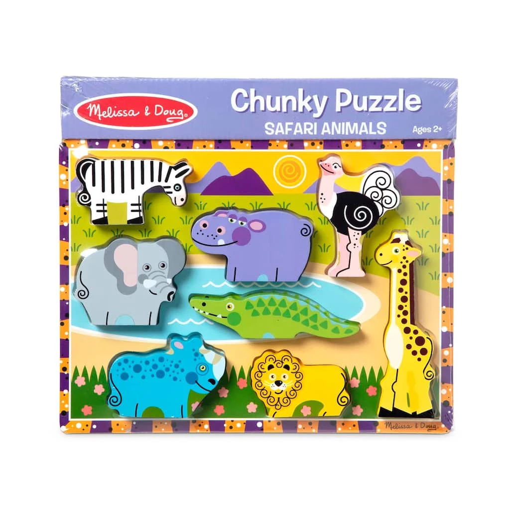 Discount ❤️ Melissa & Doug® Safari 8 Piece Chunky Puzzle ✔️ 5 Discount ❤️ Melissa & Doug® Safari 8 Piece Chunky Puzzle ✔️ - Image 3
