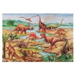 Coupon 🛒 Melissa & Doug® Dinosaurs 48 Piece Floor Puzzle 🛒 -Fabriano Sales Store D624537S 3